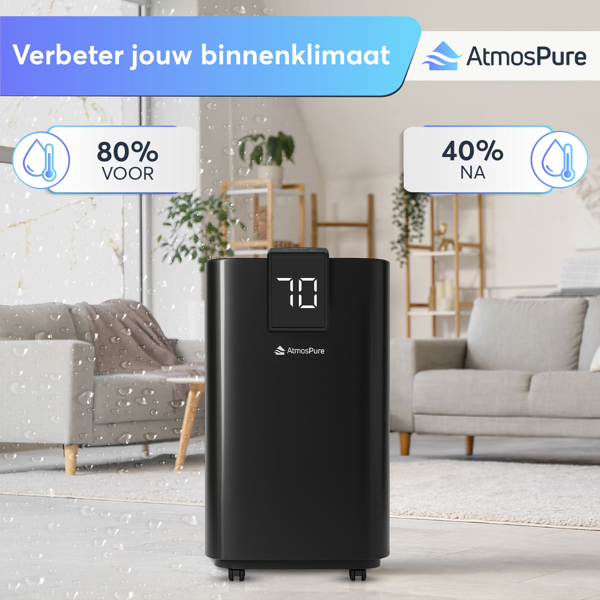 Luchtontvochtiger AirDry Elite