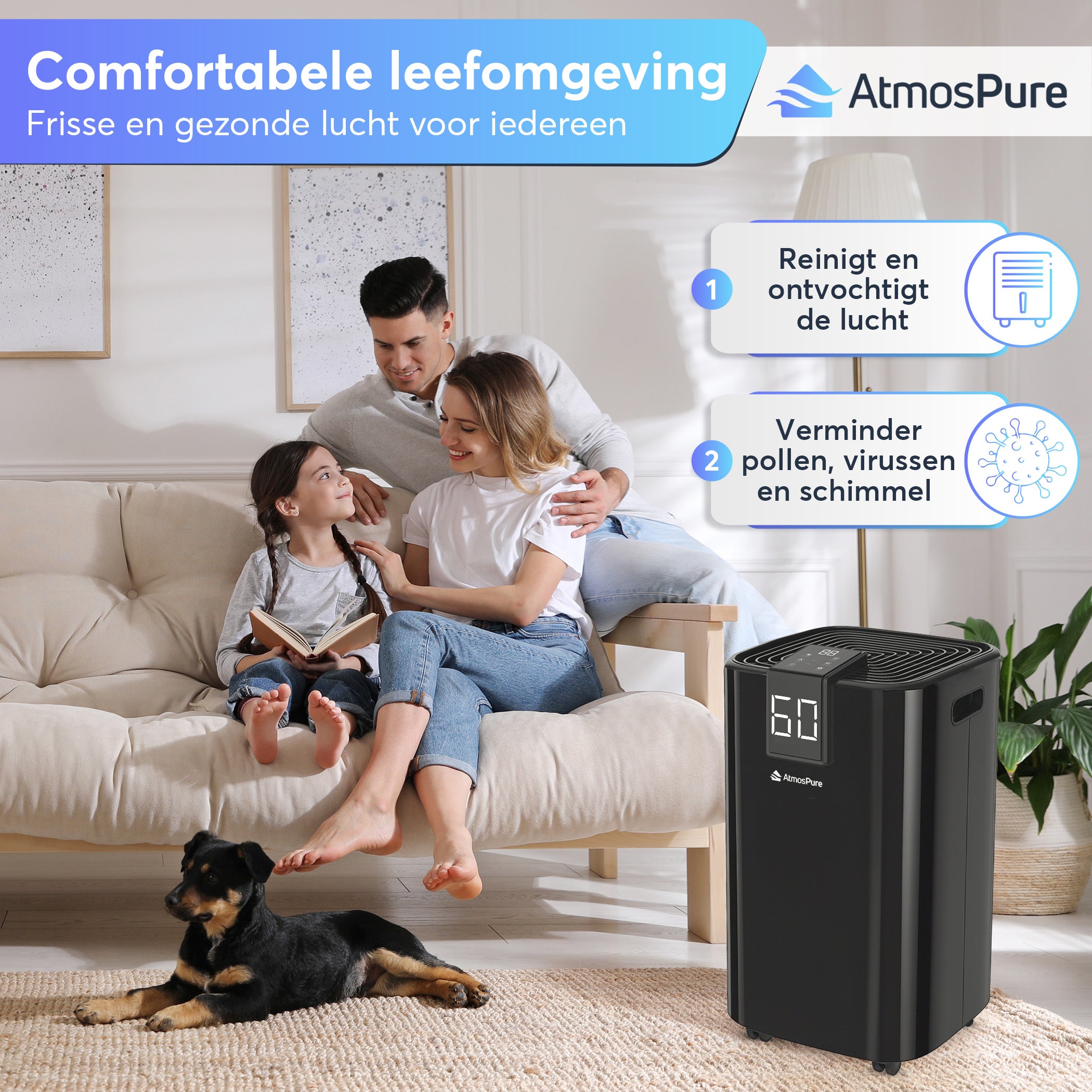 Luchtontvochtiger AirDry Elite