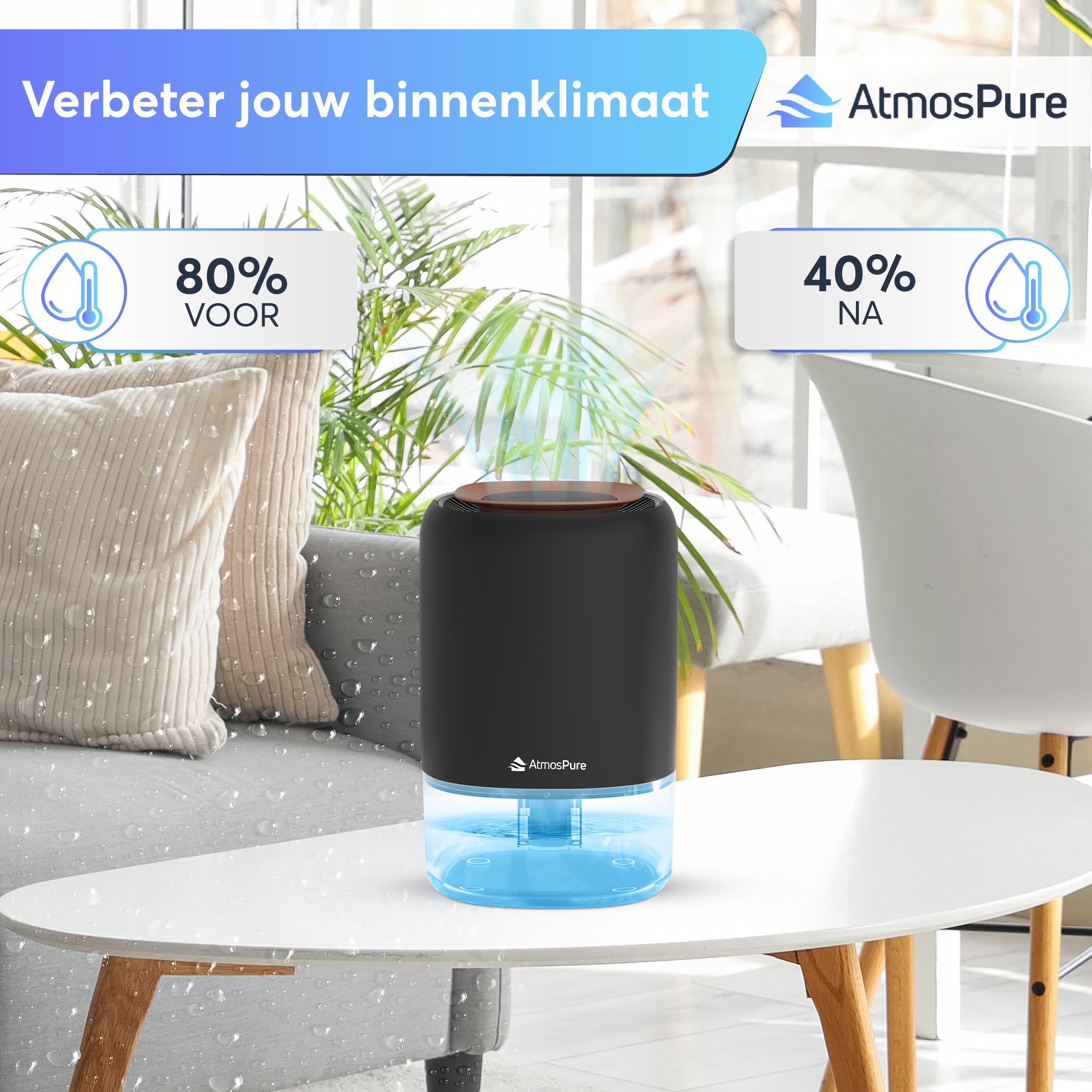 Luchtontvochtiger AirDry Compact
