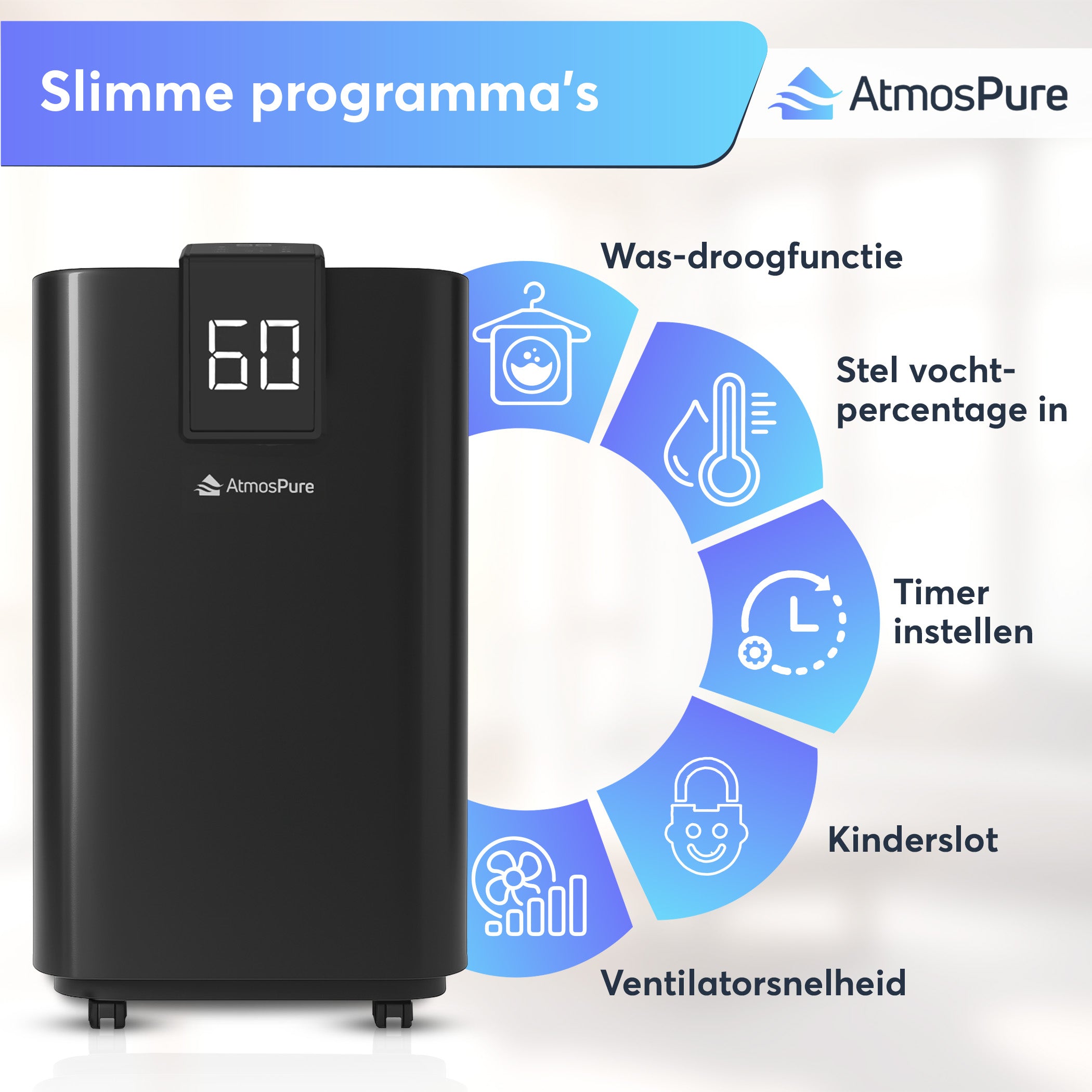 Luchtontvochtiger AirDry Elite