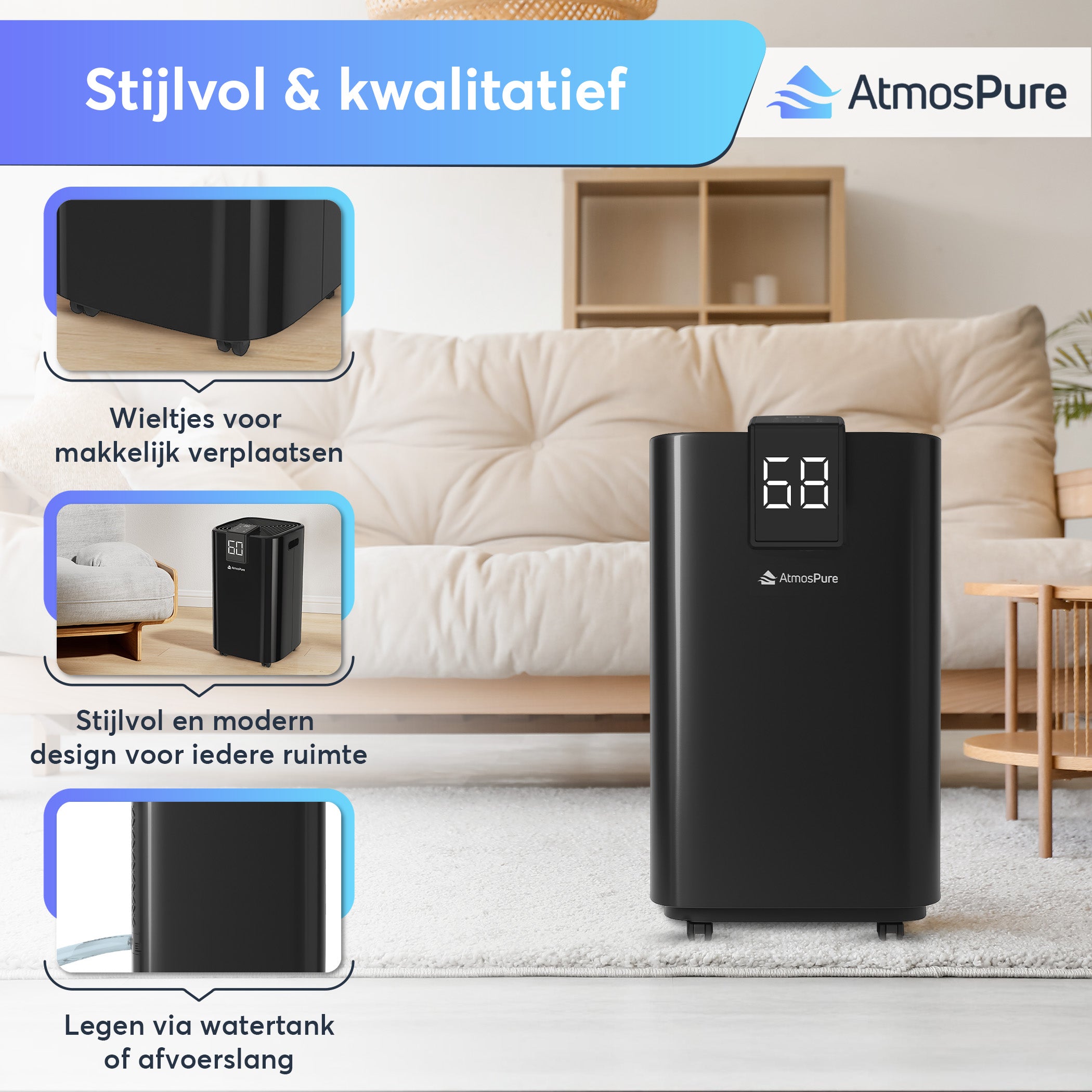 Luchtontvochtiger AirDry Elite