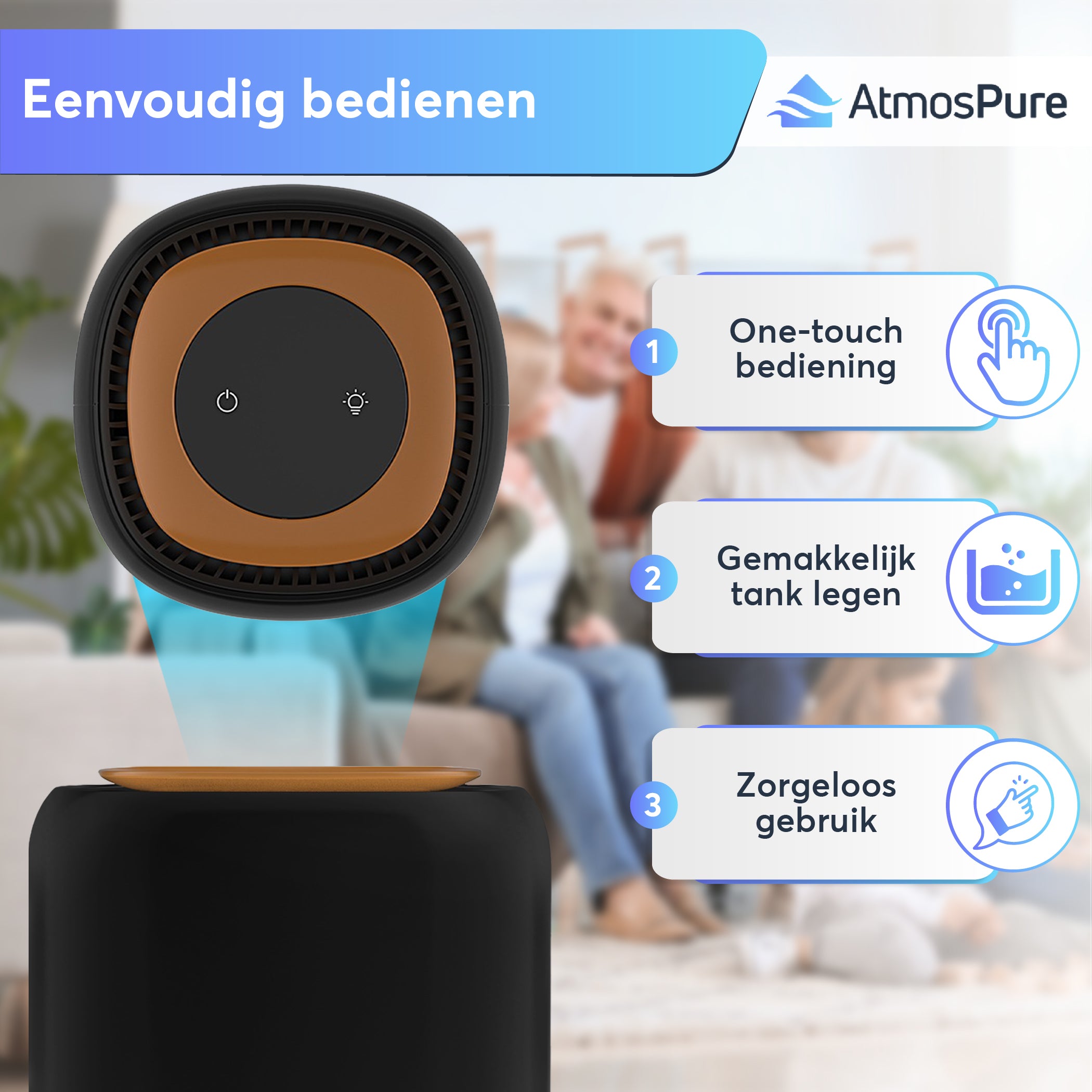 Luchtontvochtiger AirDry Compact